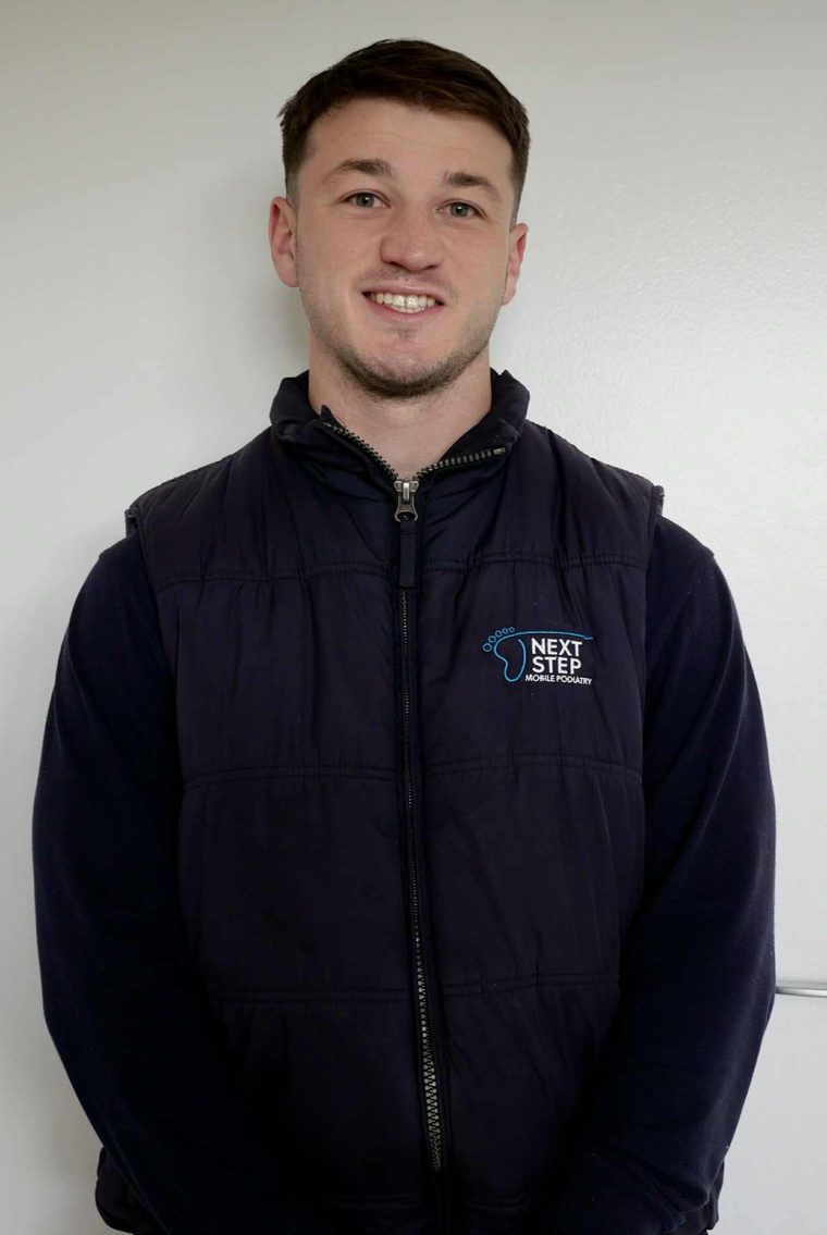 Aaron, owner and podiatrist at Next Step Mobile Podiatry